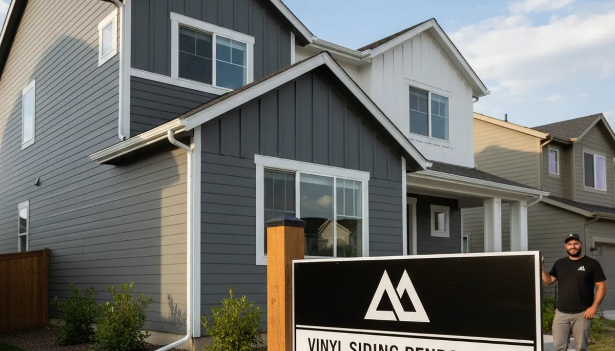 Professional vinyl siding installation in Colorado Springs CO homes